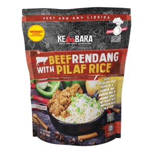 Beef Rendang with Pilaf Rice (Without Food Warmer)